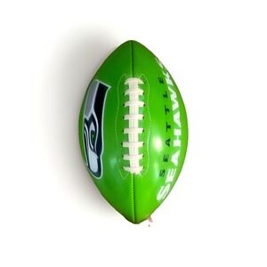 Jarden Sports NFL Seattle Seahawks Autograph Football Unsigned Blank Green Logo‎